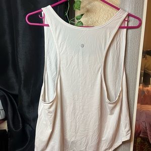 White Lululemon top